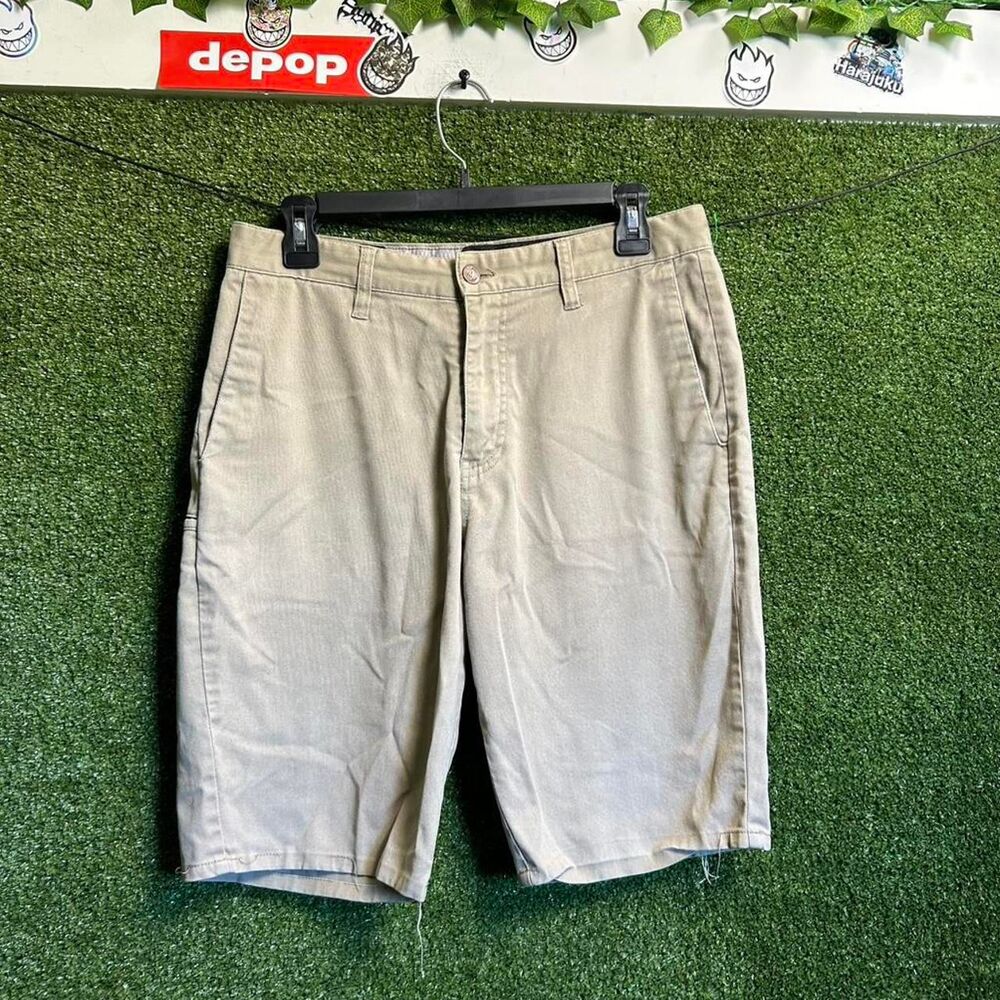 Volcom Men's Tan and Cream Shorts